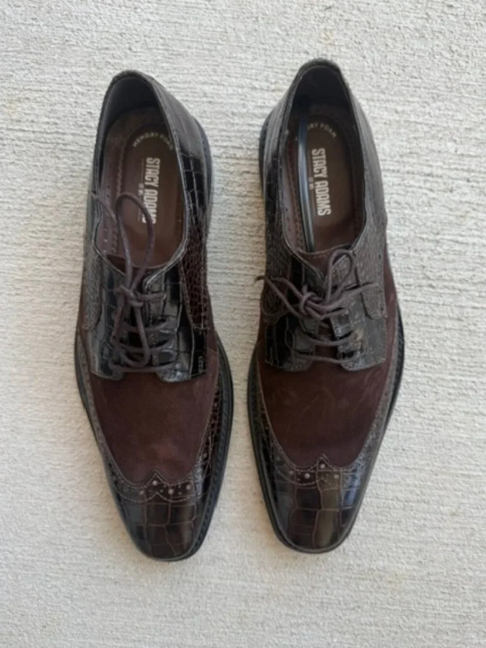 Stacy adamas arturo shoes NIB WIDE